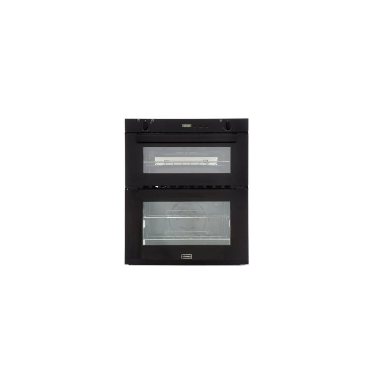 Refurbished Stoves SGB700PS 60cm Double Built Under Gas Oven Black