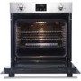 Refurbished Belling BI602FP 60cm Single Built In Electric Oven Stainless Steel