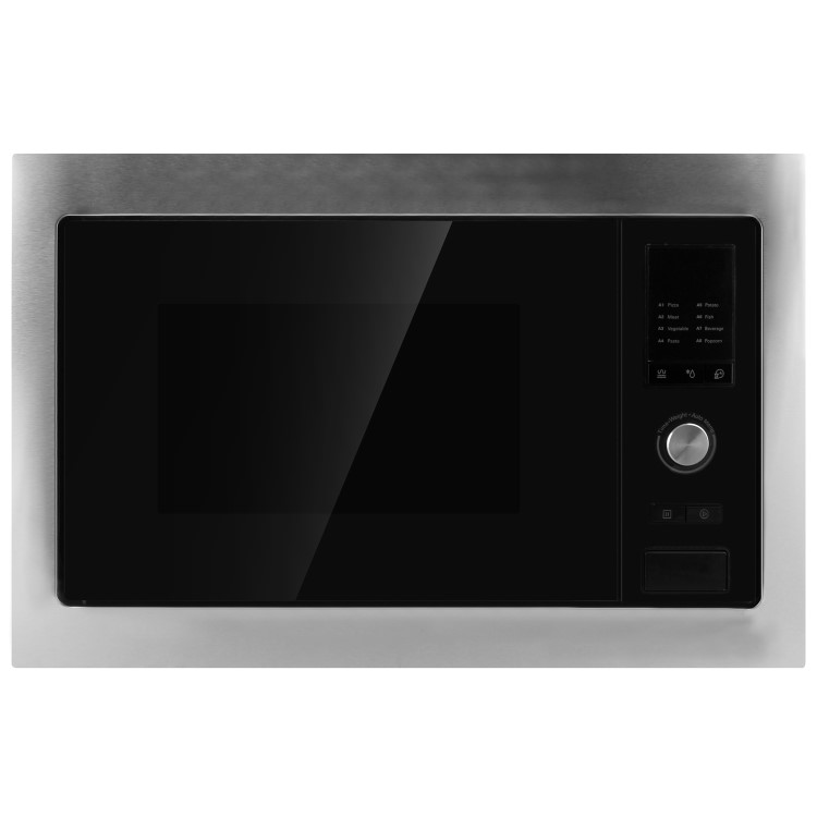 Refurbished electriQ eiQMOBISOLO25 Built In 25L 900W Digital Standard Microwave Stainless Steel 