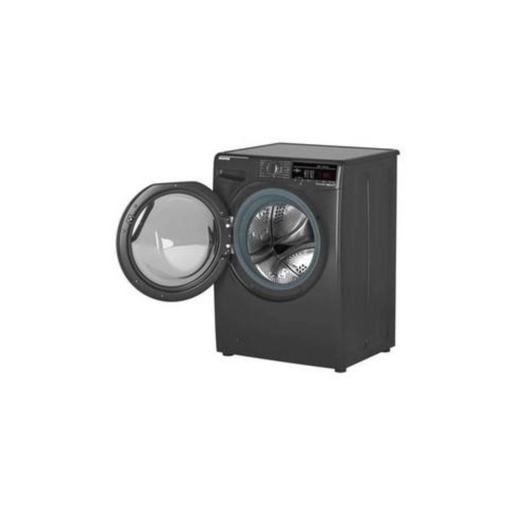 Refurbished Hoover Dynamic Next DXOA49C3R/1-80 Smart Freestanding 9KG 1400 Spin Washing Machine Graphite