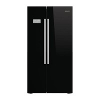 Refurbished Beko ASL141B Freestanding 558 Litre Frost Free American Fridge Freezer