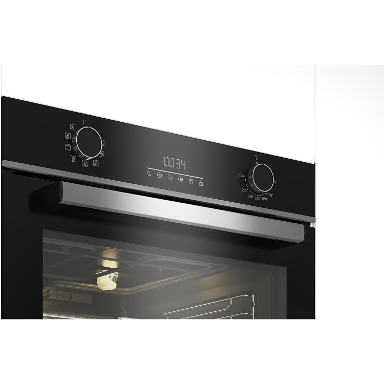 Beko Multi-Function Electric Single Oven - Black