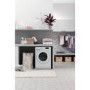 Refurbished Indesit BDE96436XWUKN Freestanding 9/6KG 1400 Spin Washer Dryer White