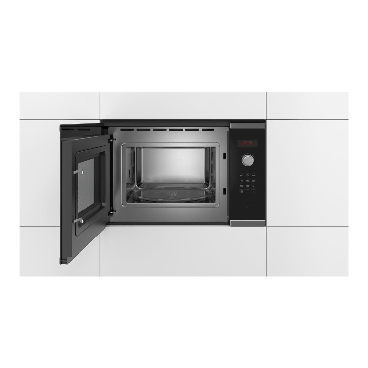 Refurbished Bosch BFL553MS0B 60cm 800W Microwave Silver