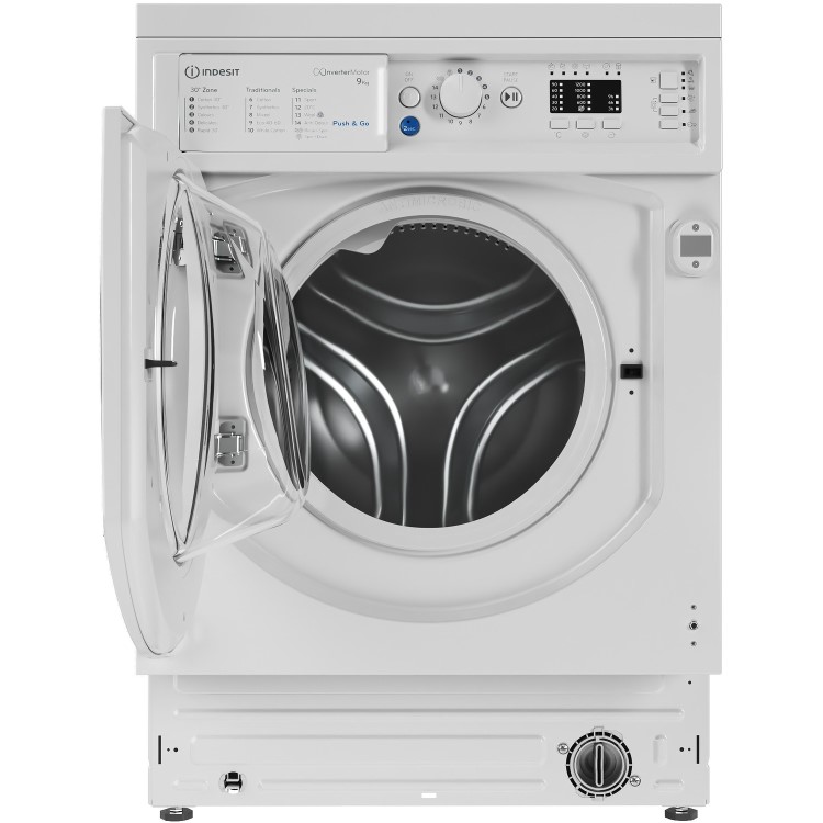 Indesit Push&Go 9kg 1400rpm Integrated Washing Machine