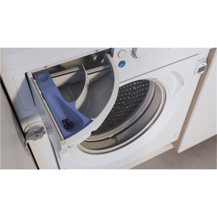 Indesit Push&Go 9kg 1400rpm Integrated Washing Machine