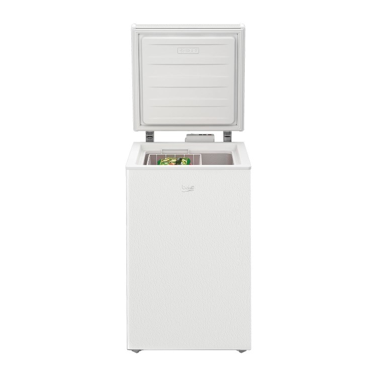 Beko 104 Litre Freestanding Small Chest Freezer - White