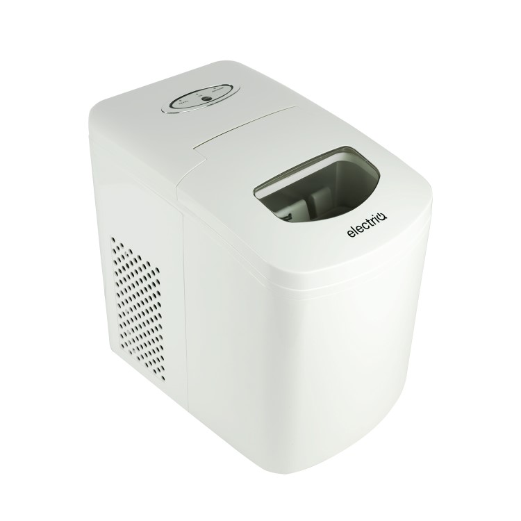 electriQ Countertop Ice Maker in White