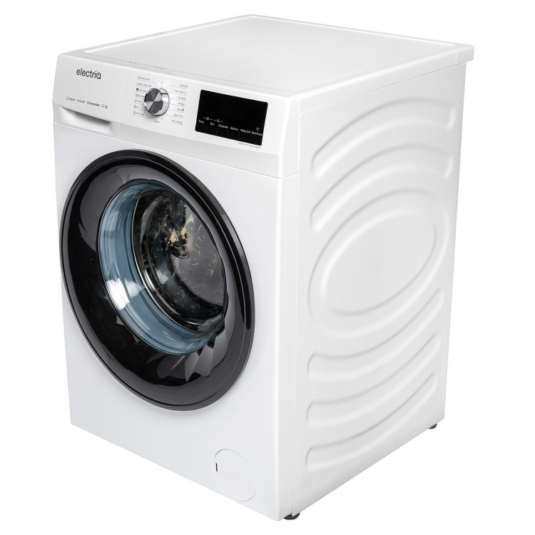 electriQ 12kg 1400rpm Washing Machine - White