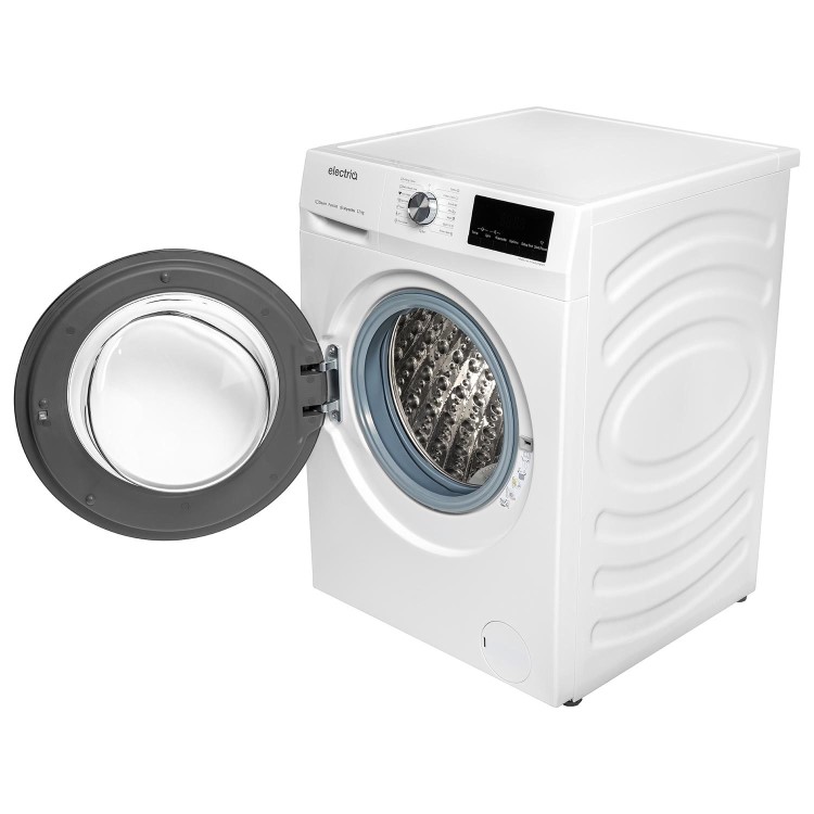 electriQ 12kg 1400rpm Washing Machine - White