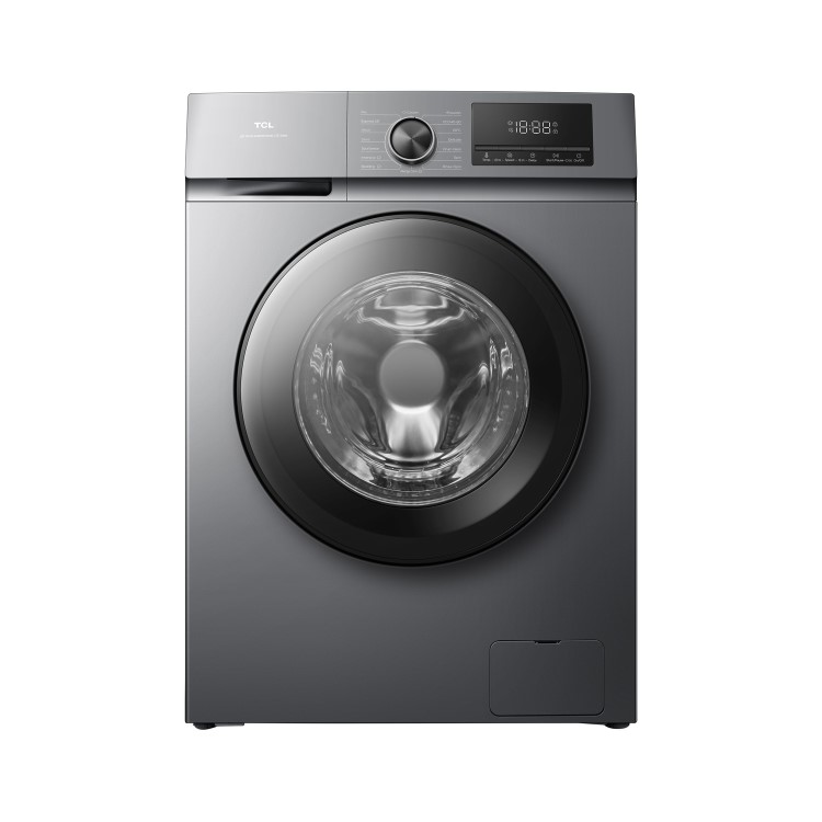 Refurbished TCL F Series FF1024SA0UK Freestanding 10KG 1400 Spin Washing Machine Graphite