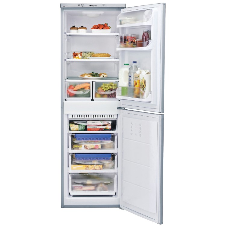 Hotpoint FFAA52S Aquarius 50/50 Split Frost Free Freestanding Fridge Freezer Silver