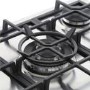 Refurbished CDA HG7351SS 70cm 5 burner Gas Hob with Wok Burner Stainless Steel