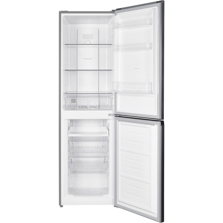 Hoover 259 Litre 60/40 Freestanding Fridge Freezer - Silver