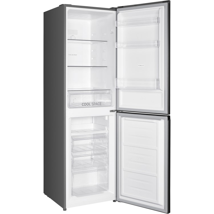 Hoover 259 Litre 60/40 Freestanding Fridge Freezer - Silver