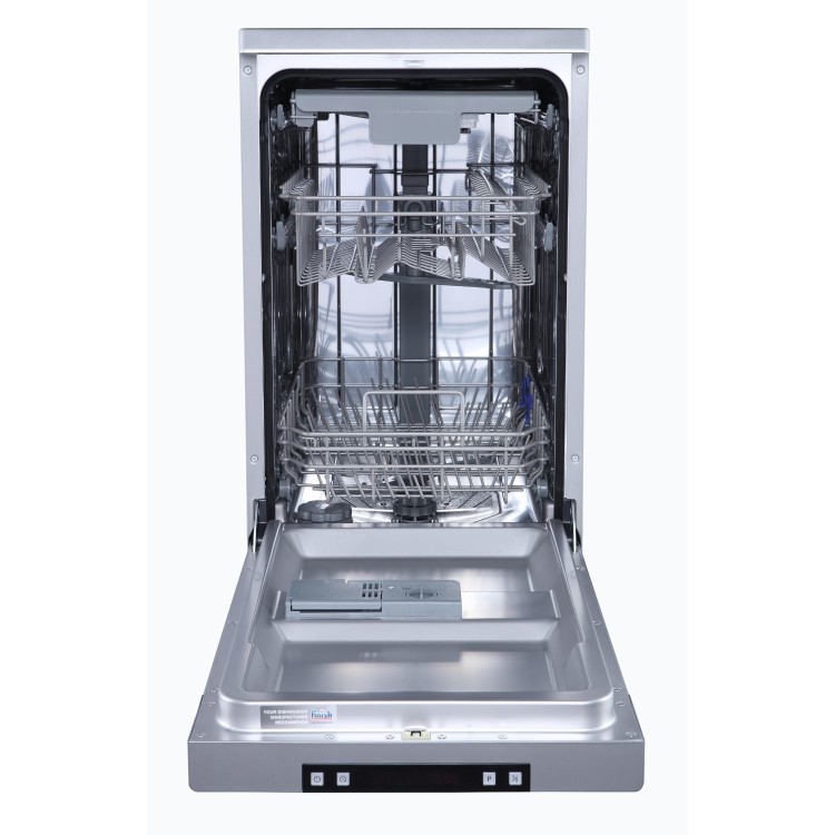 Hisense Freestanding Slimline Dishwasher - Half Load - Stainless Steel