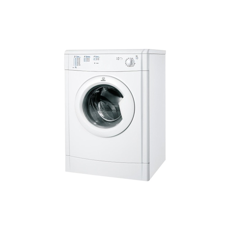 Refurbished Indesit Ecotime IDV75 Freestanding Vented 7KG Tumble Dryer White