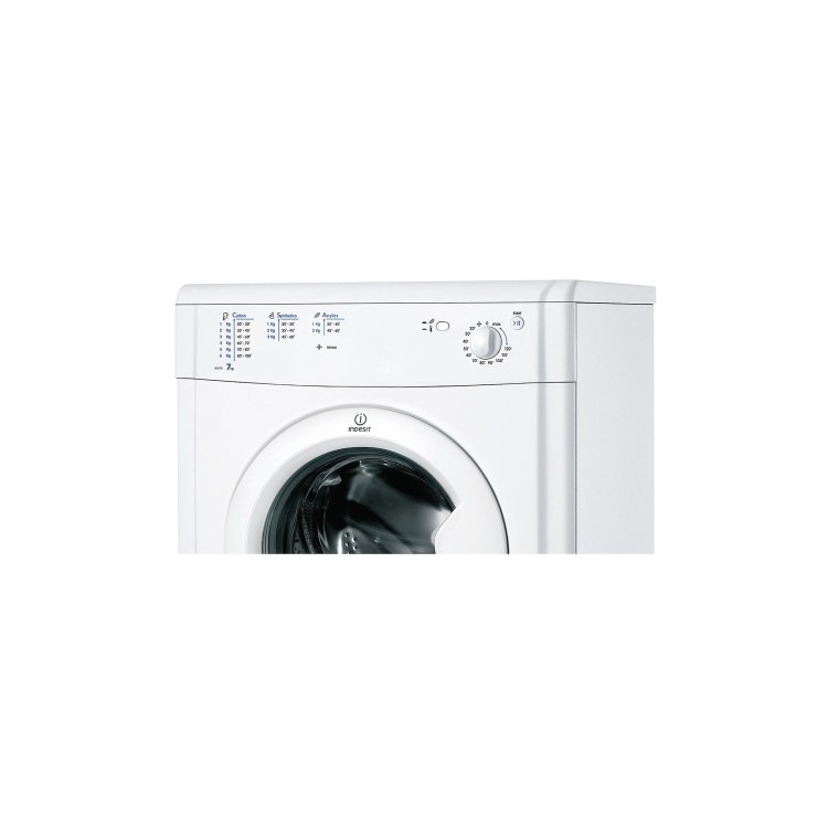 Refurbished Indesit Ecotime IDV75 Freestanding Vented 7KG Tumble Dryer White