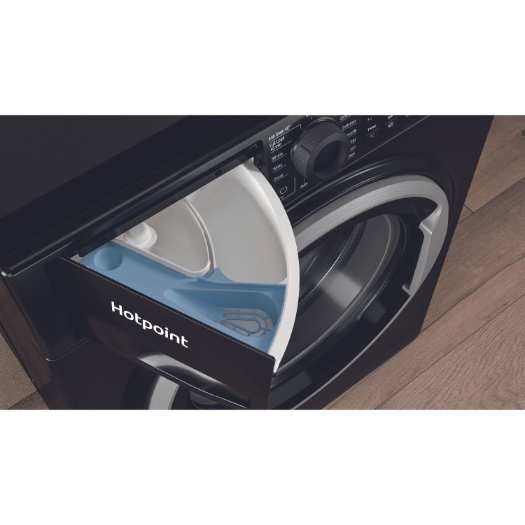 Hotpoint AntiStain 8kg 1400rpm Washing Machine - Black