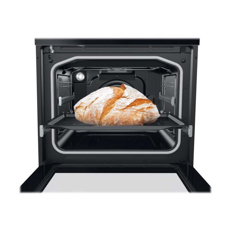 Refurbished Hisense OP543PGUK 60cm Single Built In Electric Oven Black