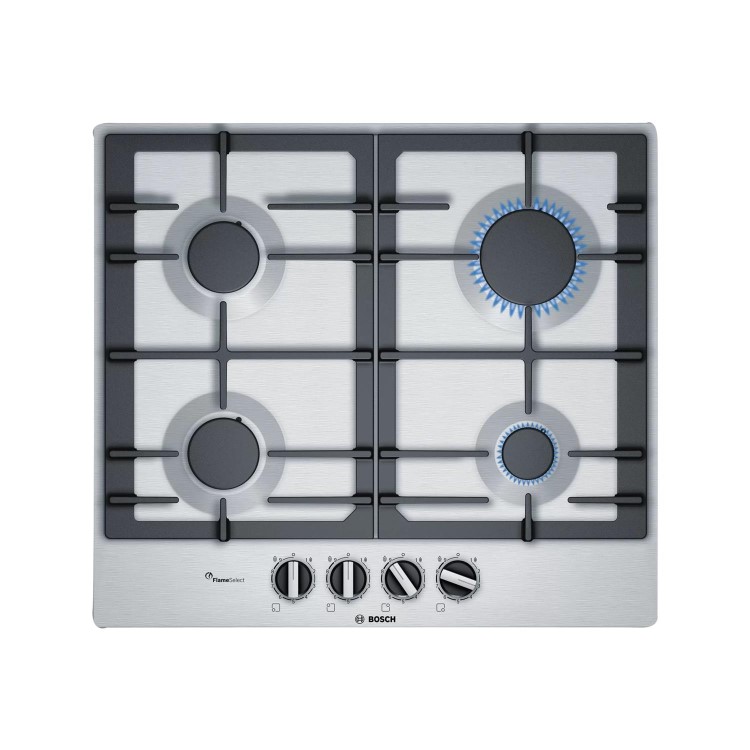 Refurbished Bosch Serie 6 PCP6A5B90 4 Burner Gas Hob