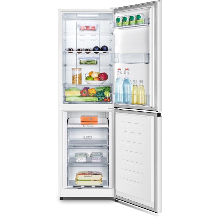 Hisense 256 Litre 50/50 Freestanding Fridge Freezer - White