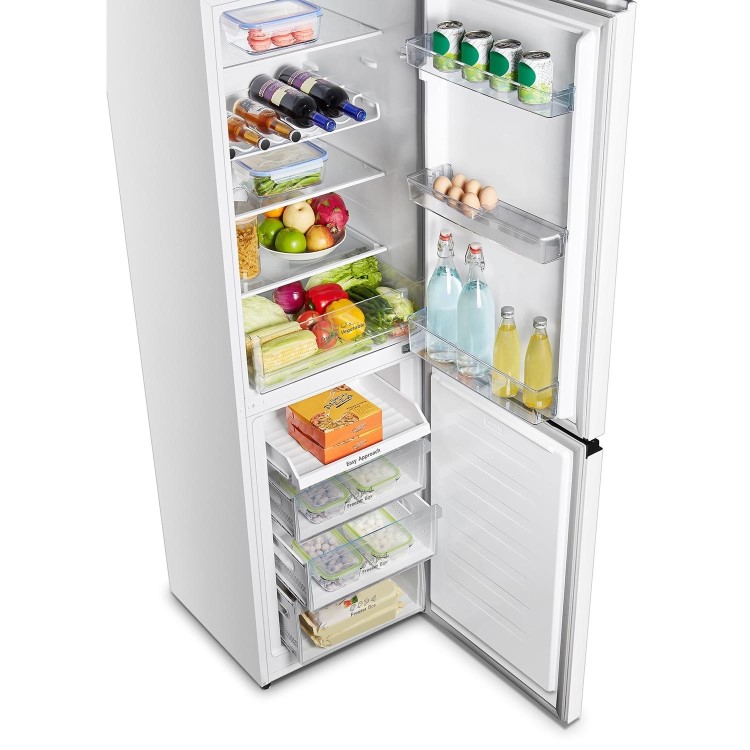 Hisense 256 Litre 50/50 Freestanding Fridge Freezer - White