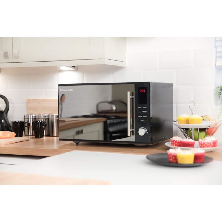 Russell Hobbs 30L Freestanding Combination Microwave Oven & Grill - Black