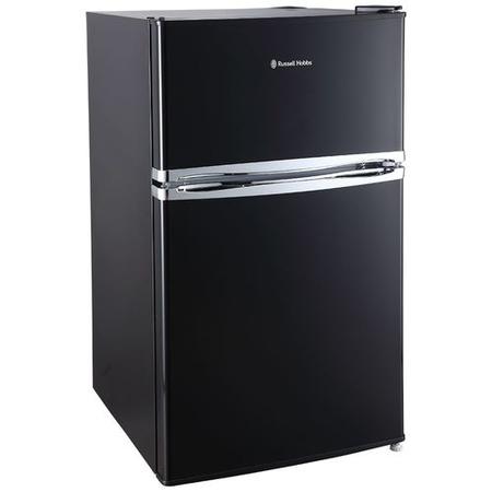 Refurbished Russell Hobbs RHUCFF50B Freestanding 90 Litre 70/30 Low Frost Fridge Freezer Black