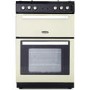 Montpellier RMC61GOC 60cm Mini Range Double Oven Gas Cooker in Cream