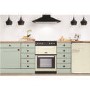 Montpellier RMC61GOC 60cm Mini Range Double Oven Gas Cooker in Cream