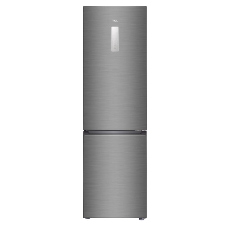 TCL 282 Litre 70/30 Freestanding Fridge Freezer - Stainless Steel