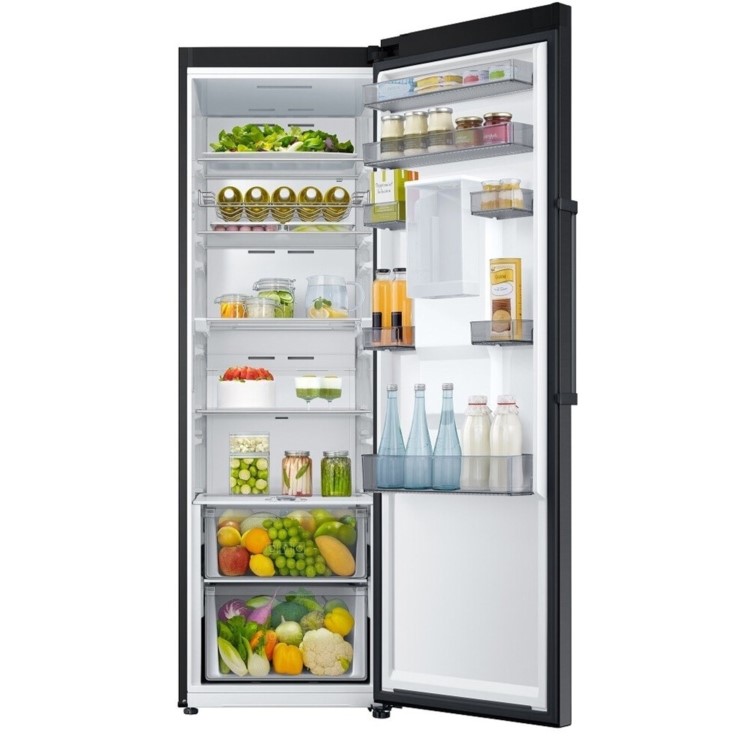 Samsung 382 Litre Tall Freestanding Larder Fridge - Black