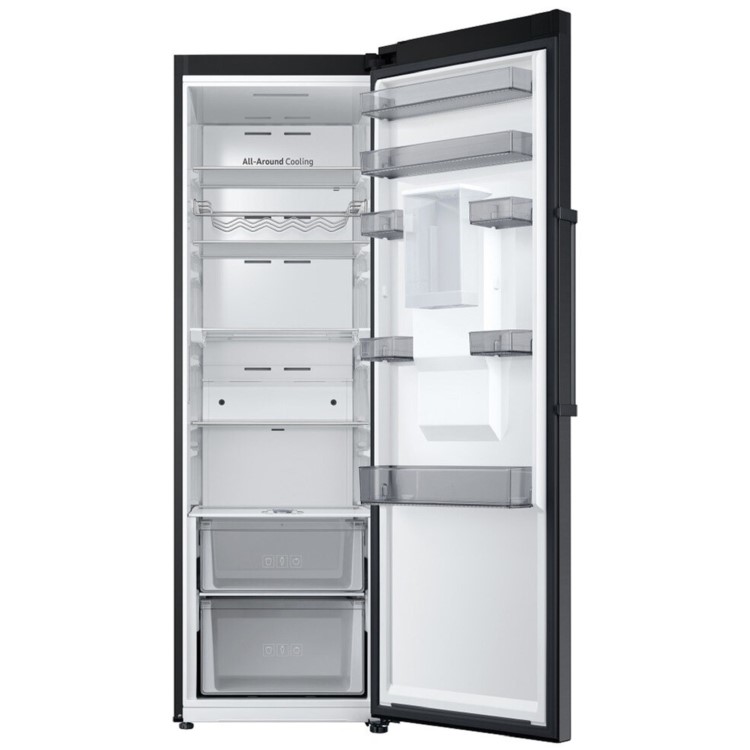 Samsung 382 Litre Tall Freestanding Larder Fridge - Black