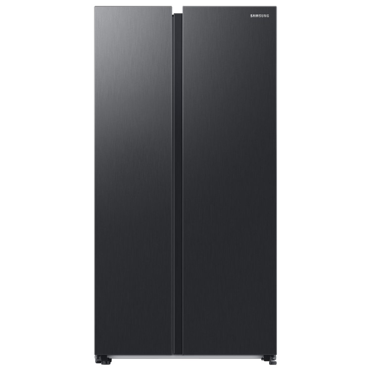 Refurbished Samsung RS66DG815CB1EU Freestanding 652 Litre Frost Free American Fridge Freezer with SpaceMax Black