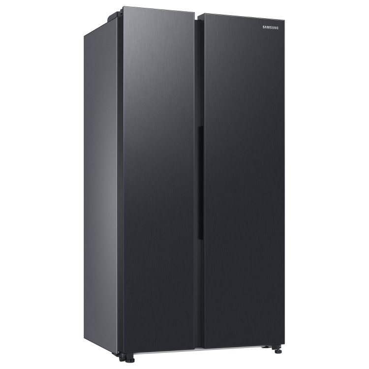 Refurbished Samsung RS66DG815CB1EU Freestanding 652 Litre Frost Free American Fridge Freezer with SpaceMax Black