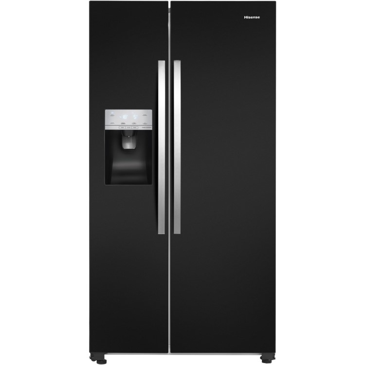 Refurbished Hisense RS694N4IBF Freestanding 562 Litre American Frost Free Fridge Freezer