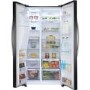 Refurbished Hisense RS694N4IBF Freestanding 562 Litre American Frost Free Fridge Freezer