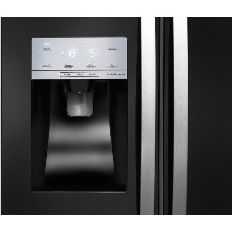 Refurbished Hisense RS694N4IBF Freestanding 562 Litre American Frost Free Fridge Freezer