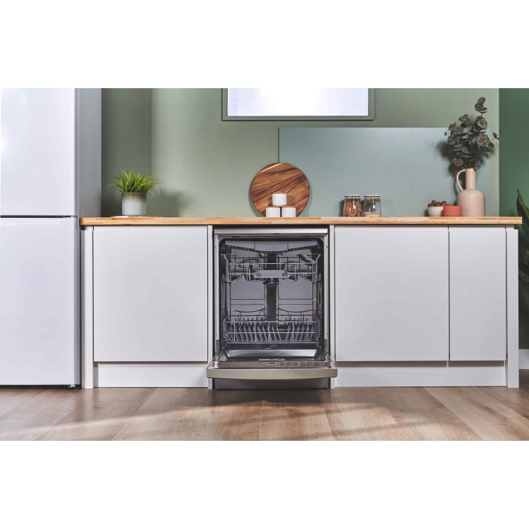 Bosch Series 2 Freestanding Dishwasher - Smart Wi-Fi, D-Rated, Stainless steel