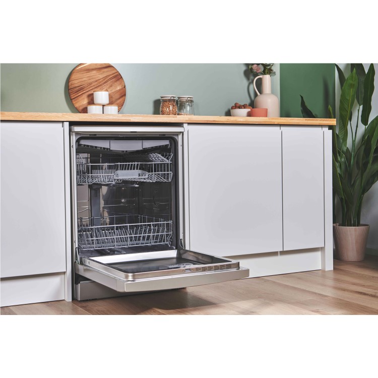 Bosch Series 2 Freestanding Dishwasher - Smart Wi-Fi, D-Rated, Stainless steel