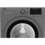 Refurbished Beko WDER7440421S Freestanding 7/4KG 1400 Spin Washer Dryer Silver