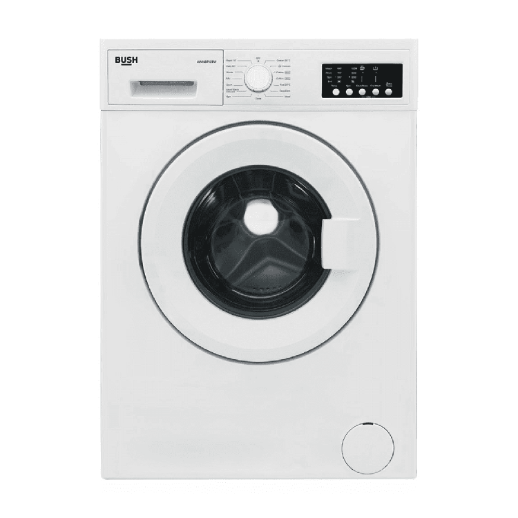 Refurbished Bush WMNB712EW Freestanding 7KG 1200 Spin Washing Machine