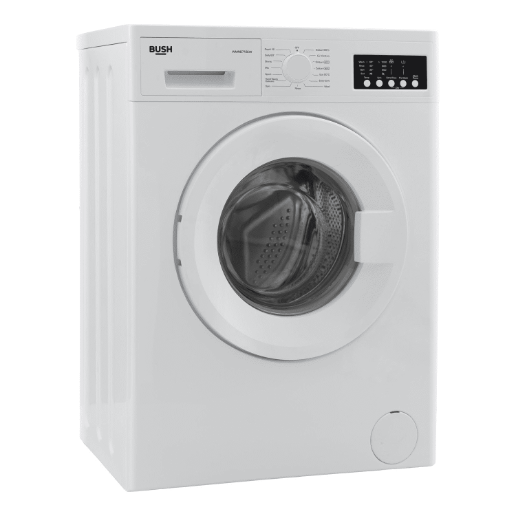 Refurbished Bush WMNB712EW Freestanding 7KG 1200 Spin Washing Machine