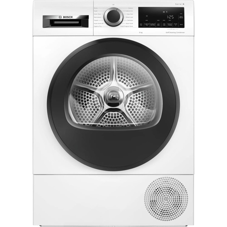 Refurbished Bosch WQG24509GB Freestanding Heat Pump 9KG Tumble Dryer White