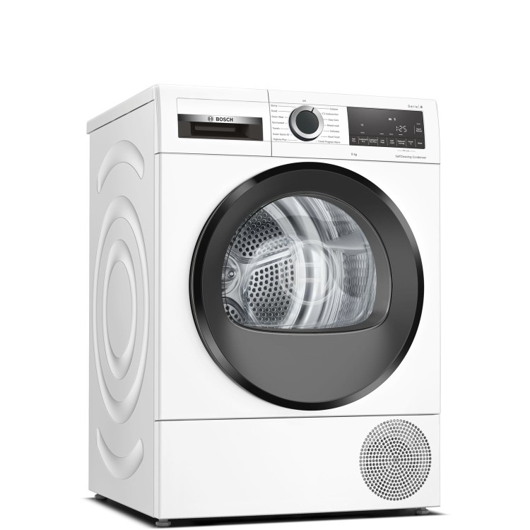 Refurbished Bosch WQG24509GB Freestanding Heat Pump 9KG Tumble Dryer White