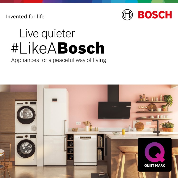 Refurbished Bosch WQG24509GB Freestanding Heat Pump 9KG Tumble Dryer White