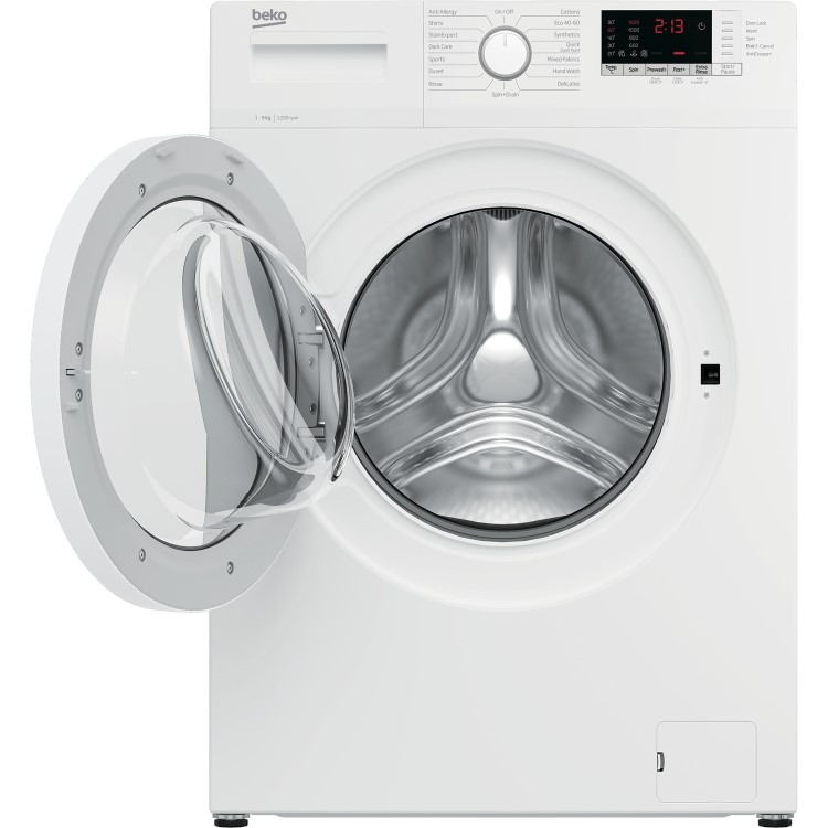 Refurbished Beko WTK92151W Freestanding 9KG 1200 Spin Washing Machine White