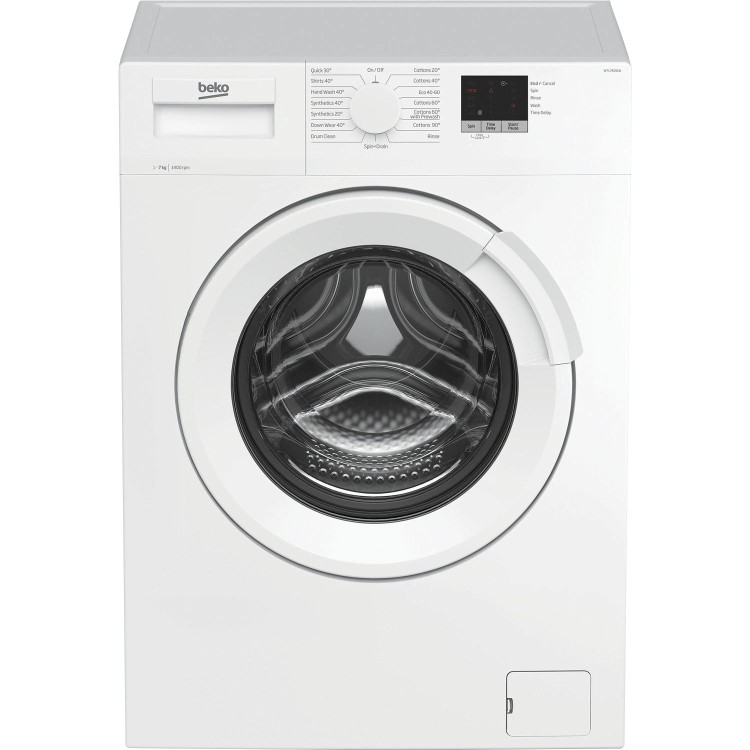 Refurbished Beko WTL74051W Freestanding 7KG 1400 Spin Washing Machine White