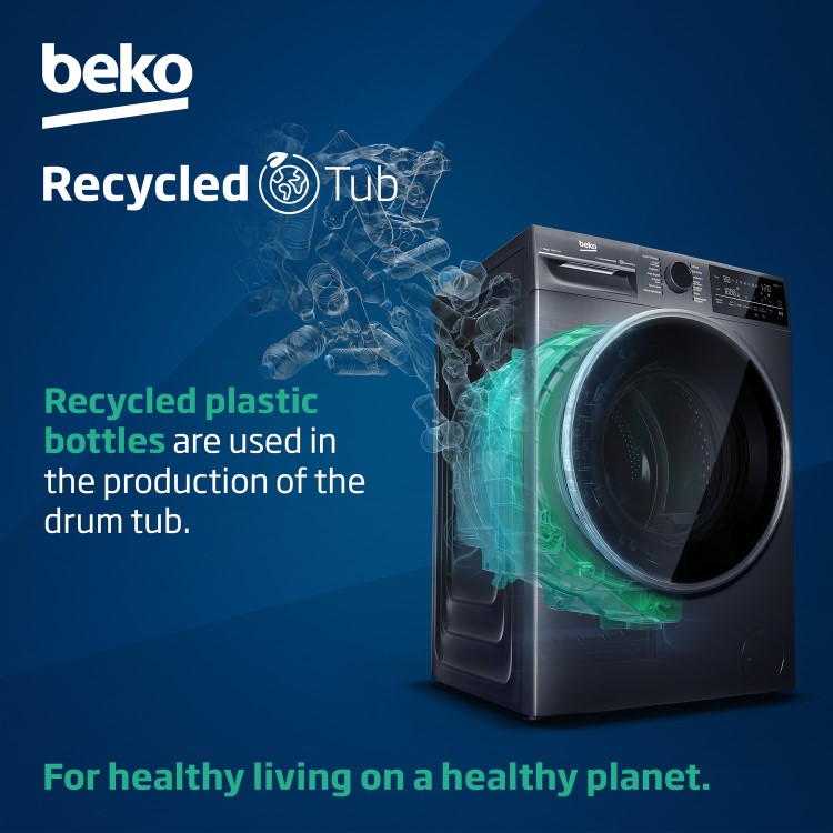 Refurbished Beko WTL74051W Freestanding 7KG 1400 Spin Washing Machine White